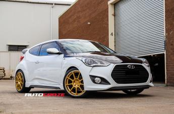 HYUNDAI VELOSTER MR138 GOLD MACHINED LIP